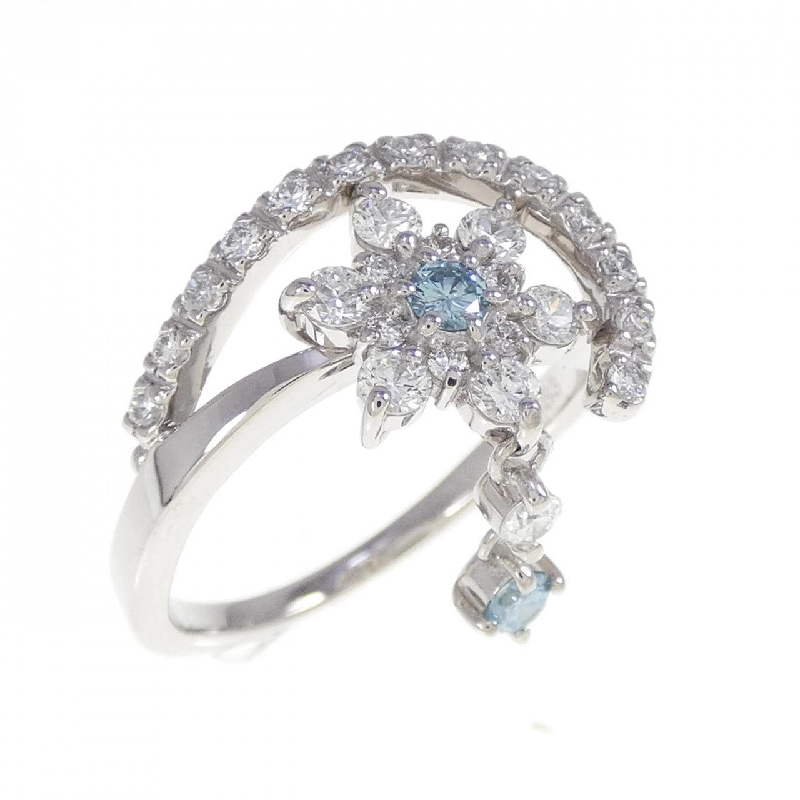 Nhẫn kim cương K18WG 0.83CT 666011