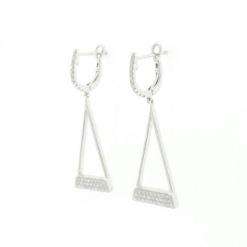 K18WG Bông tai kim cương 0.37CT - Hàng hiệu Chính hãng 866665