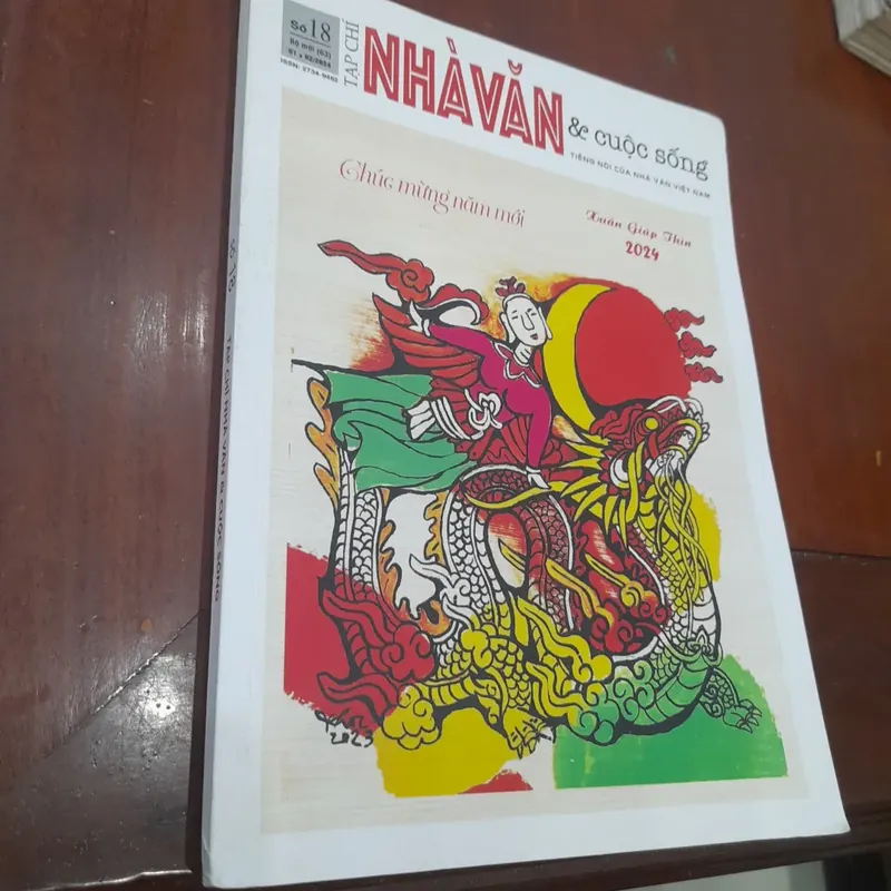 Tạp chí NHÀ VĂN & CUỘC SỐNG số 18 Xuân Giáp Thìn 590765