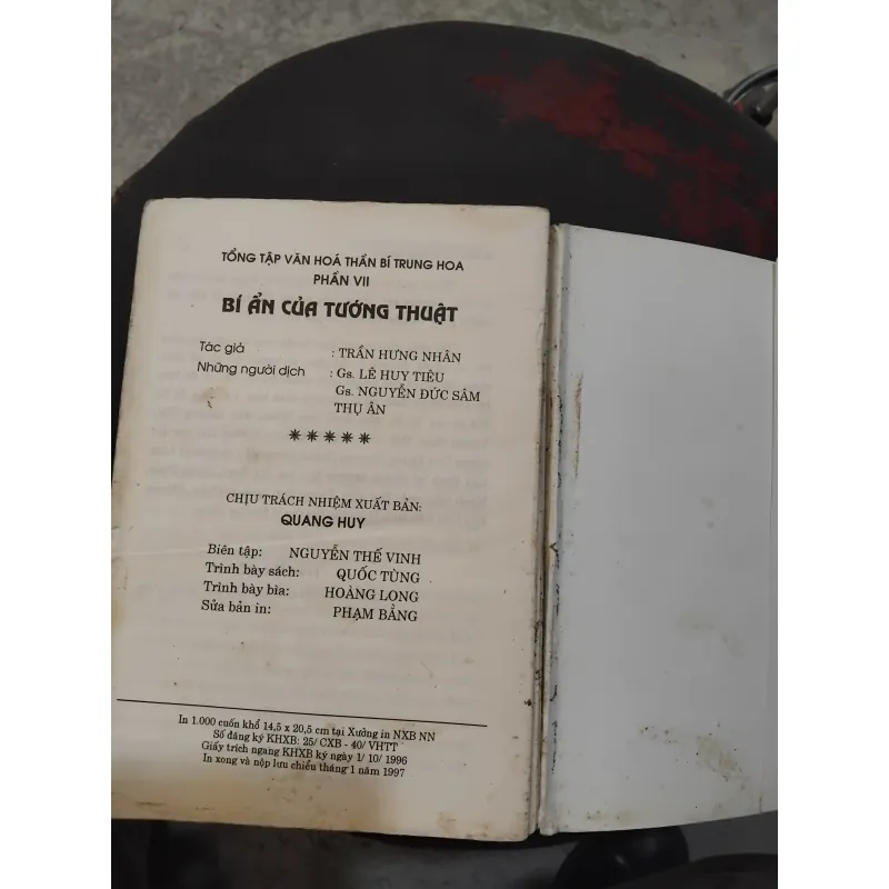 Bí ẩn của tướng thuật  1023933