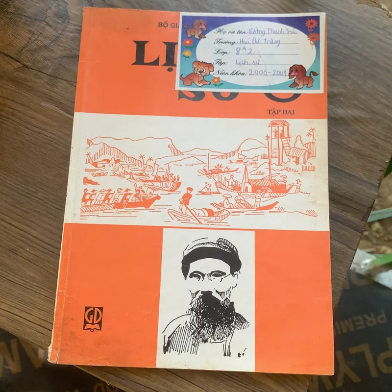 Sách giáo khoa Lịch sử 8 tập 2, in năm 1999 706715