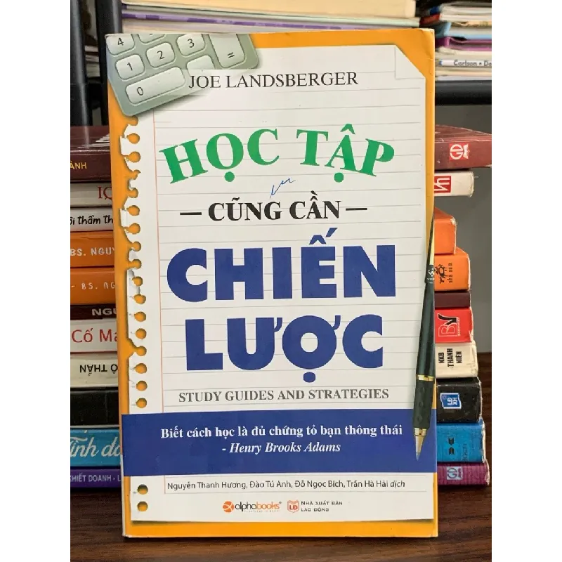 Học tập cũng cần chiến lược – Joe Landsberger 576549