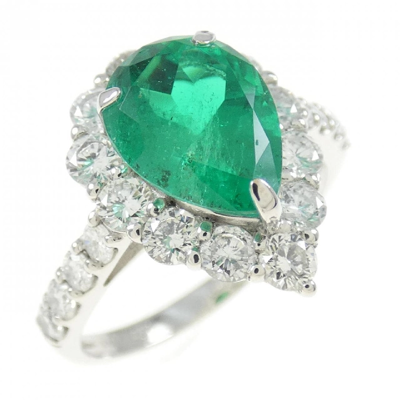 Nhẫn Emerald PT950 1.92CT - Hàng hiệu Chính hãng 673161