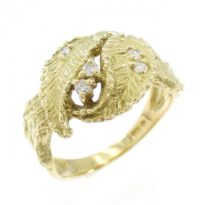 Nhẫn kim cương K18YG 0.09CT - Hàng hiệu Authentic 851150