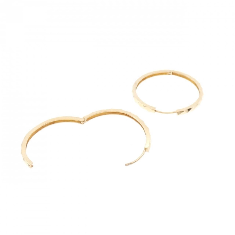 Bông tai hoop 750YG - Hàng hiệu Authentic 873120