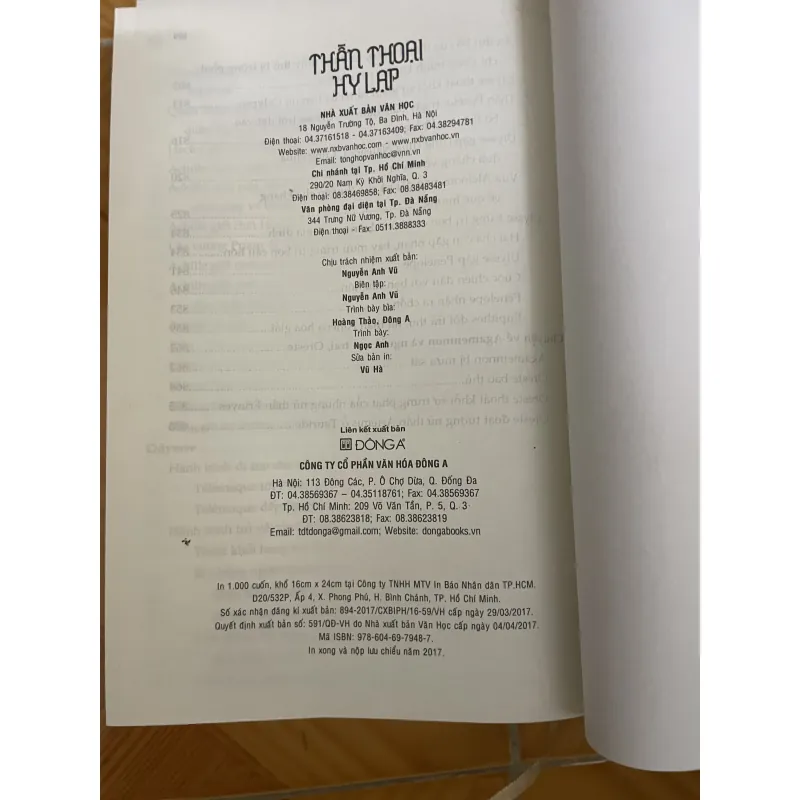 Thần thoại Hy Lạp - bìa cứng 1012912