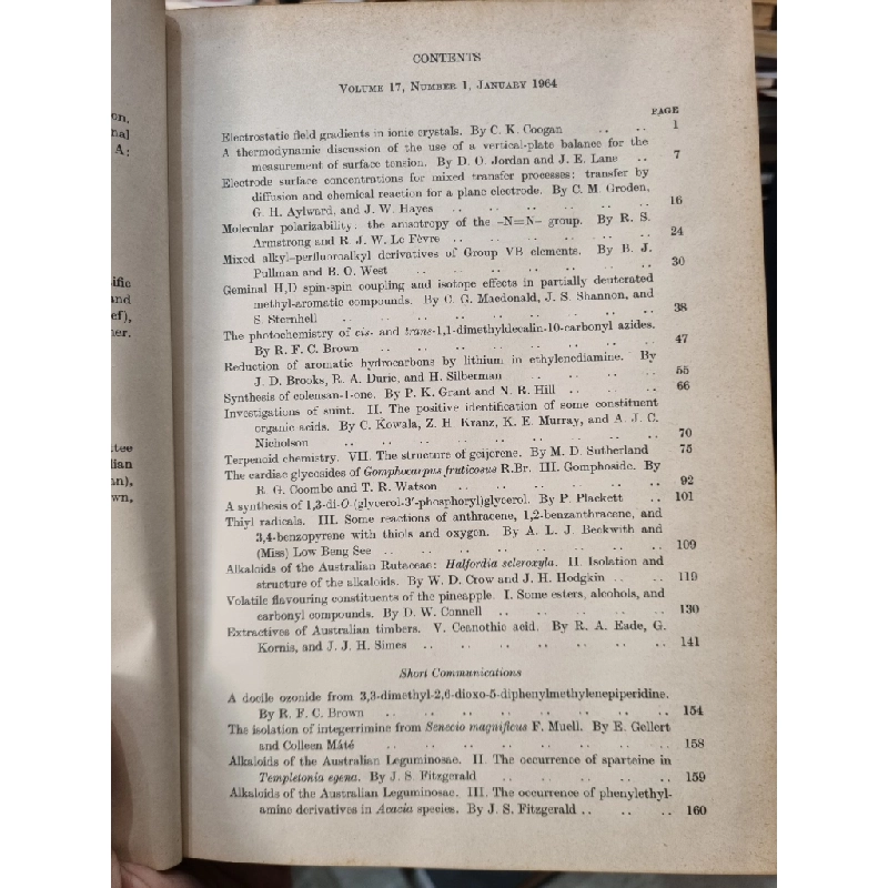 Australian Journal of Chemistry - Volume 17 448794