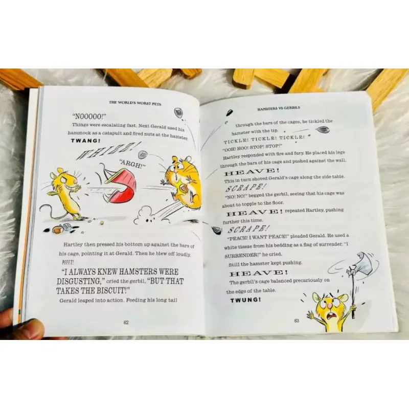 Sách - The world's worst children 7 cuốn, bản mới nhất tặng file nghe 3/7 cuốn 946392