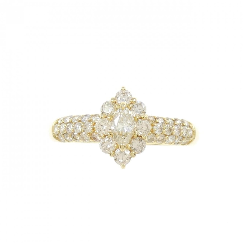 Nhẫn kim cương K18YG 0.70CT - Hàng hiệu Authentic 857342