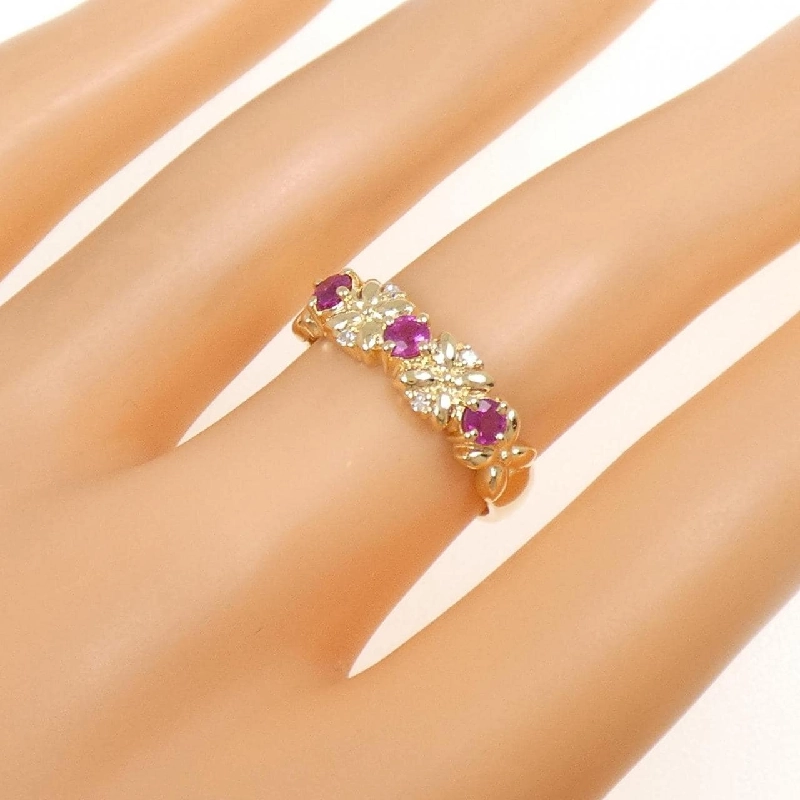 Nhẫn Ruby K18YG - Hàng hiệu Chính hãng 851595