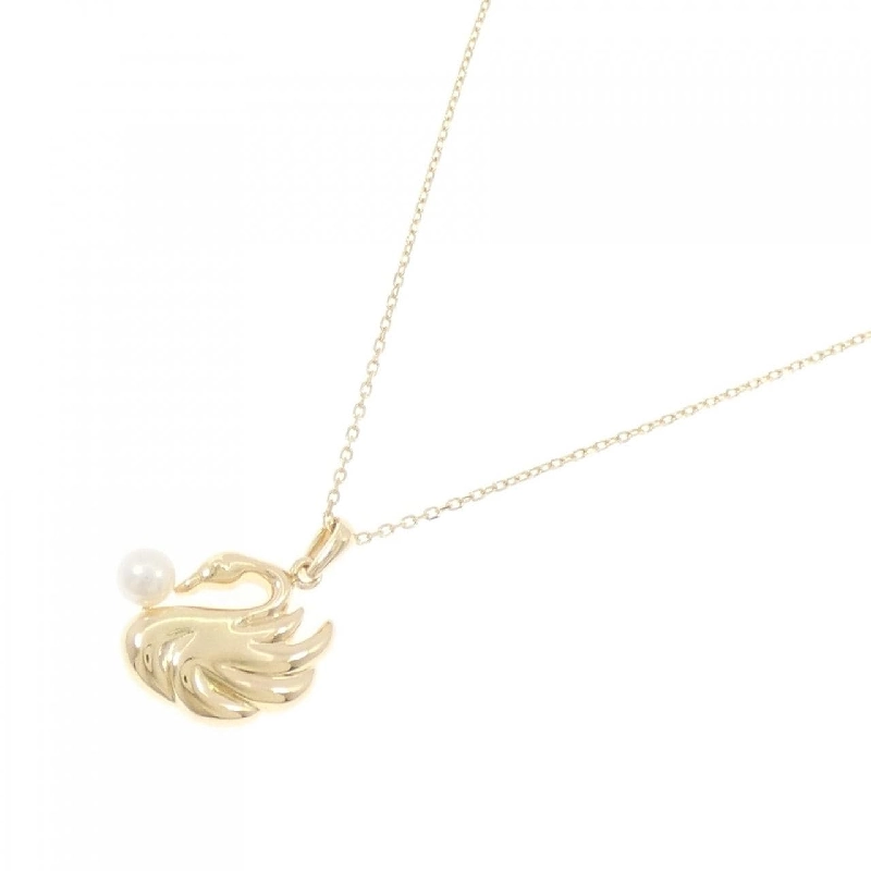 K18YG Ngọc trai nước ngọt Dây chuyền 4mm - Hàng hiệu Chính hãng 856831