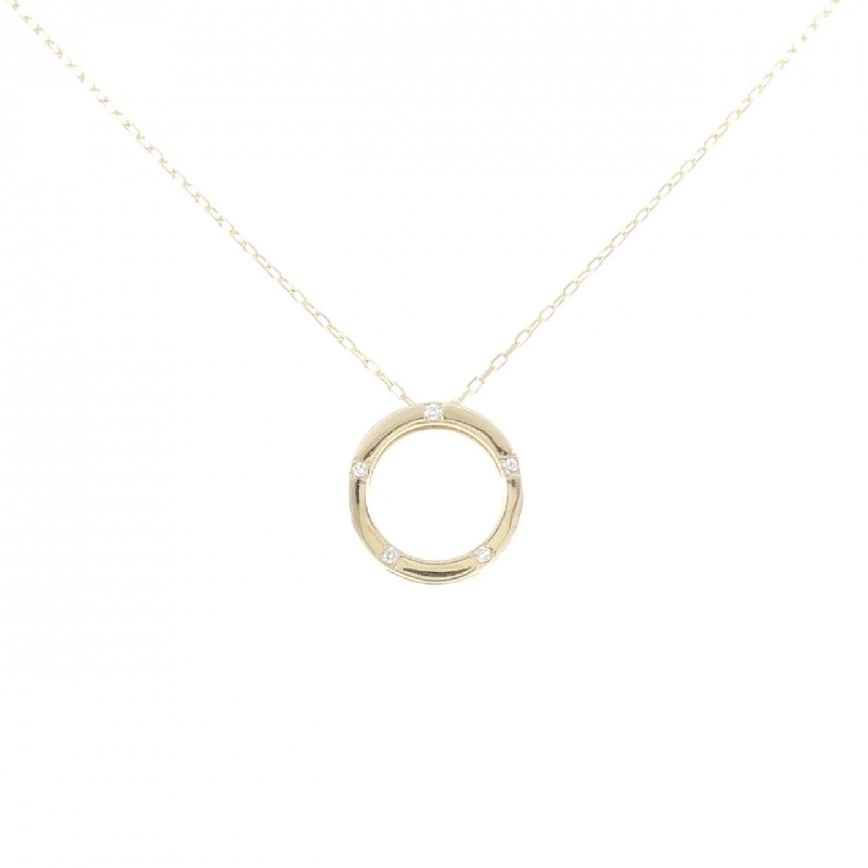 K10YG Dây chuyền kim cương 0.04CT - Hàng hiệu Chính hãng 855778