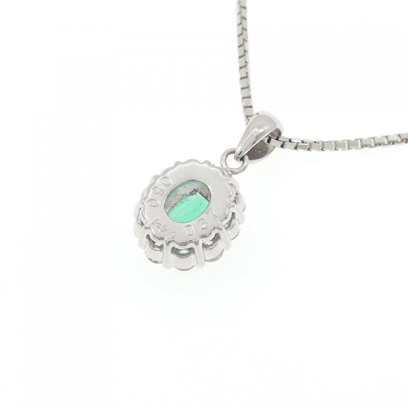 Dây chuyền ngọc lục bảo PT900/PT850 0.50CT - Hàng hiệu Authentic 856870