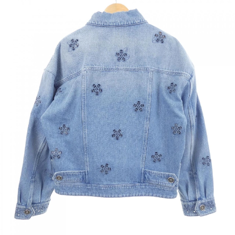 CHANEL LOOK25 P76751V68780 Áo khoác denim - Hàng hiệu Authentic 817369