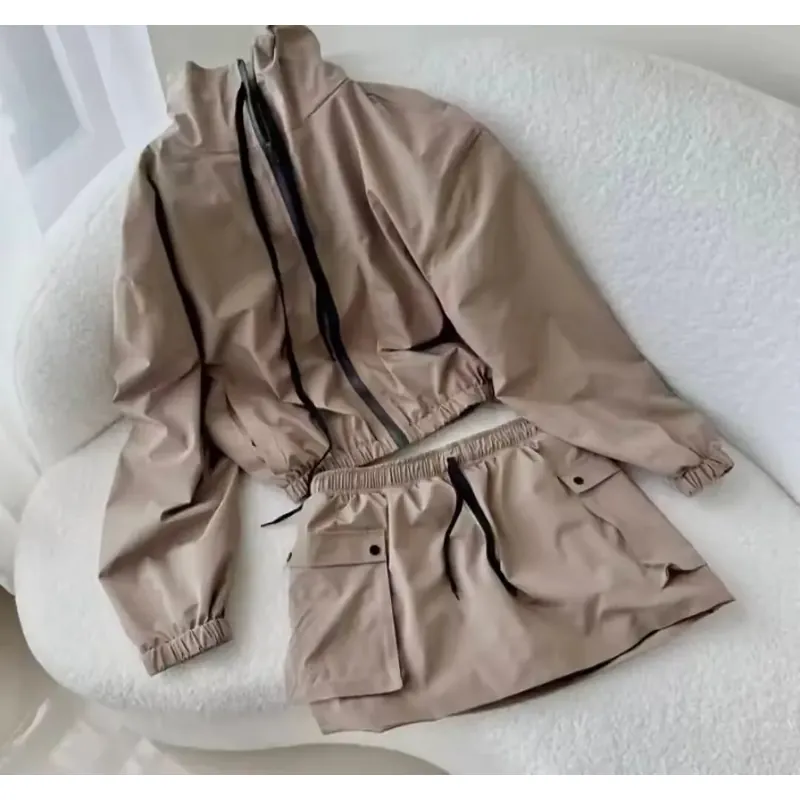 Sét áo khoác + chân váy 596373