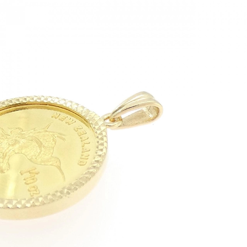 Mặt dây chuyền đồng xu 18CTYG (khung) - Hàng hiệu Authentic 866571