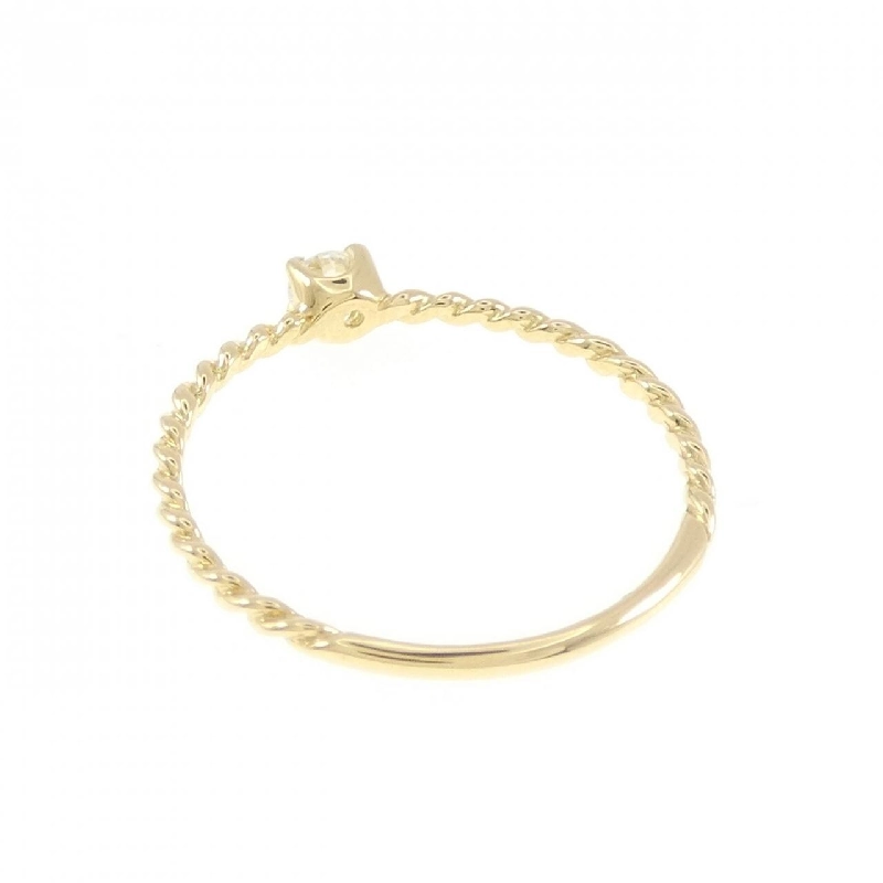 【Sản phẩm mới】Nhẫn kim cương Solitaire K18YG 0.093CT 669957