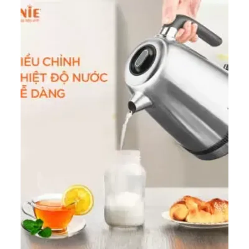 🌟 Ấm siêu tốc UNIE UEK1761S – Chất liệu inox 304 bền bỉ, nấu nước chuẩn ngon, sạch sẽ! 716126