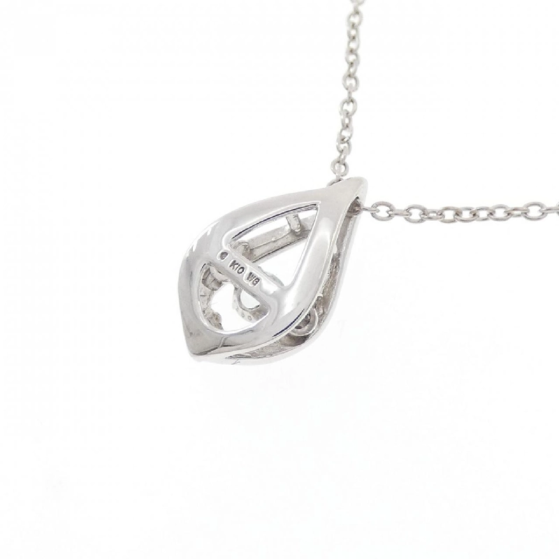 K10WG Aquamarine Necklace - Hàng hiệu Authentic 860607