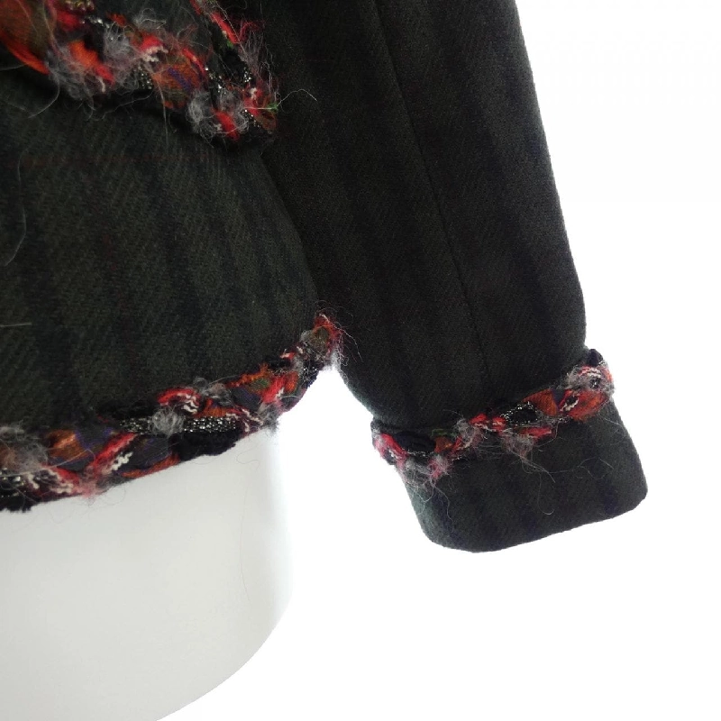 Jacket không cổ CHANEL - Hàng hiệu Authentic 824639