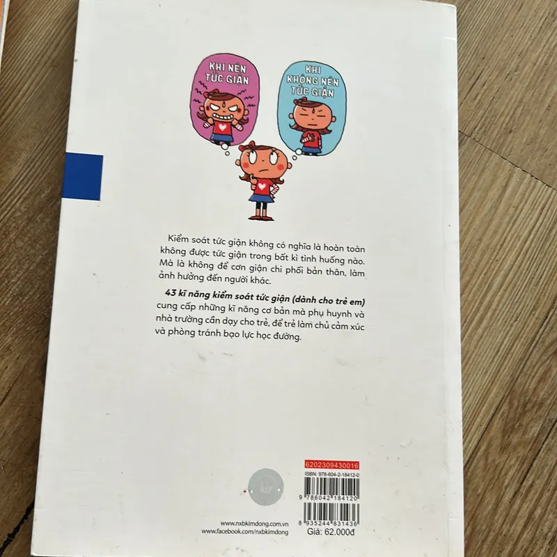 Sách cho bé- 43 kỹ năng kiểm soát tức giận  640093