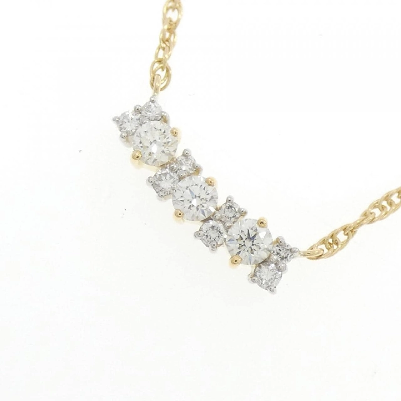 K18YG/K18WG Dây chuyền kim cương 0.43CT - Hàng hiệu Chính hãng 864179