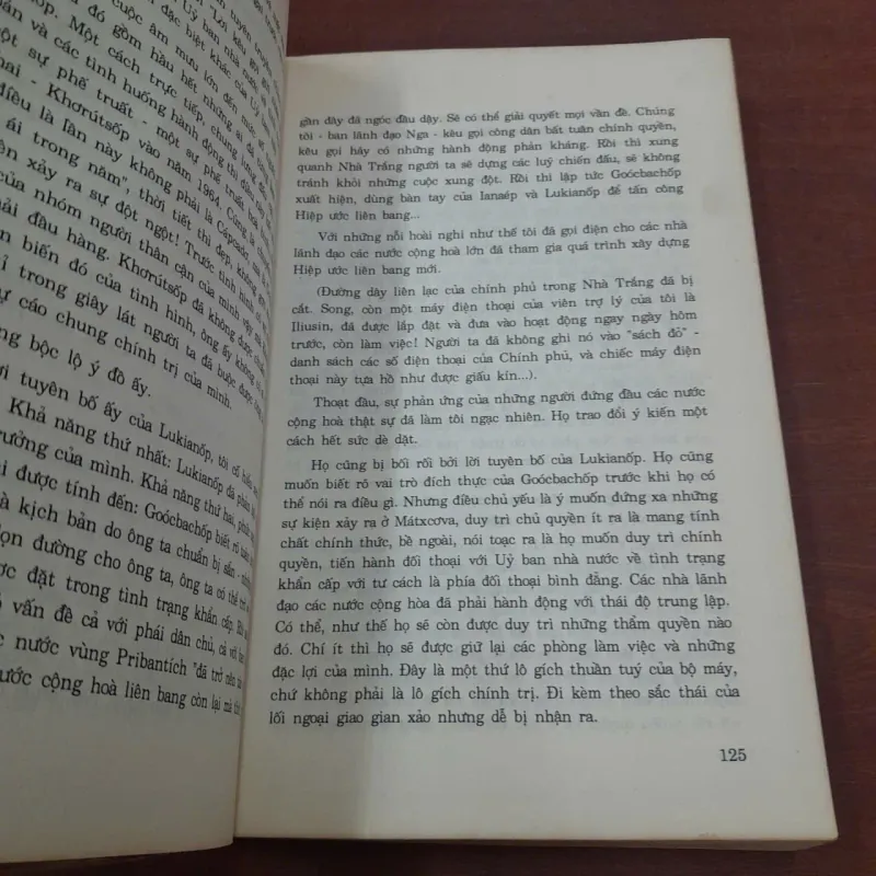 NHỮNG GHI CHÉP CỦA TỔNG THỐNG - BÔRÍT ENXIN 739658