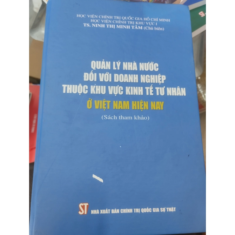 Quản lý nhà nước đối với doanh nghiệp thuộc khu vực kinh tế tư nhân ở Việt Nam hiện nay 358373