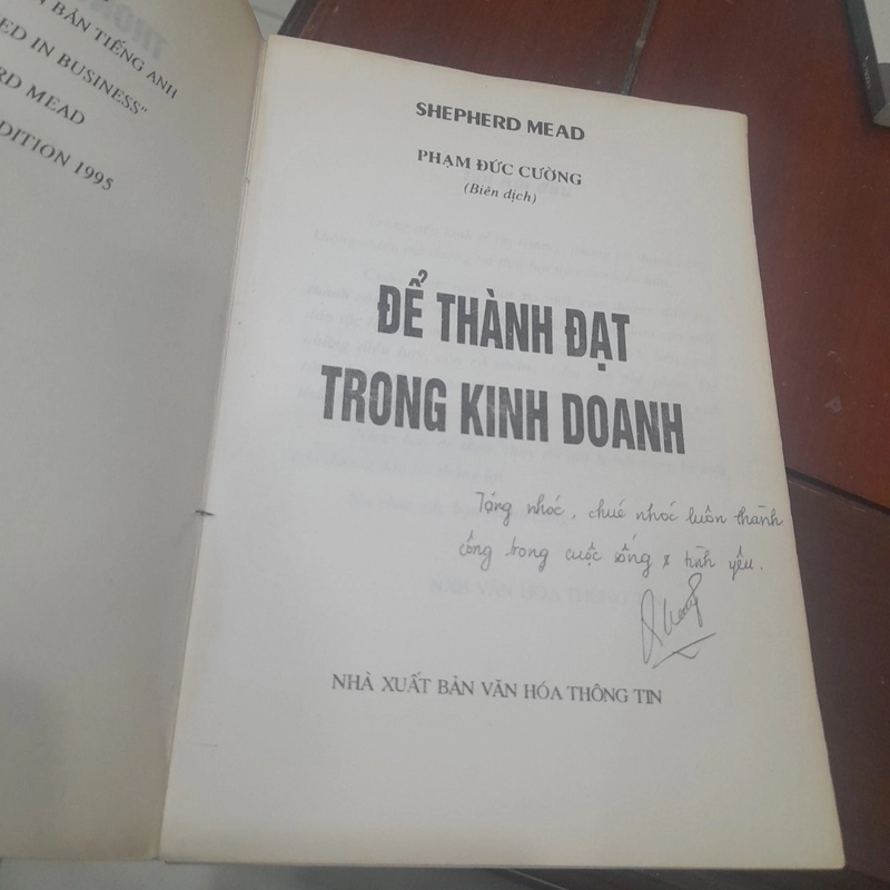 Shepherd Mead - ĐỂ THÀNH ĐẠT trong kinh doanh 445832