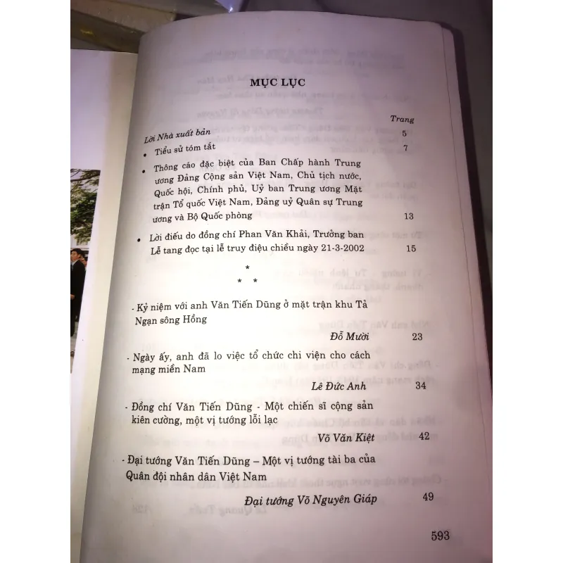 Nhớ mãi Đại tướng Văn Tiến Dũng 791608