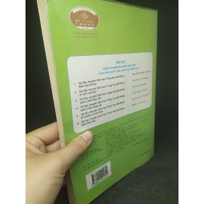 Tài liệu chuyên Sinh học trung học phổ thông Sinh học tế bào mới 90% Oreka-Blogmeo 39162