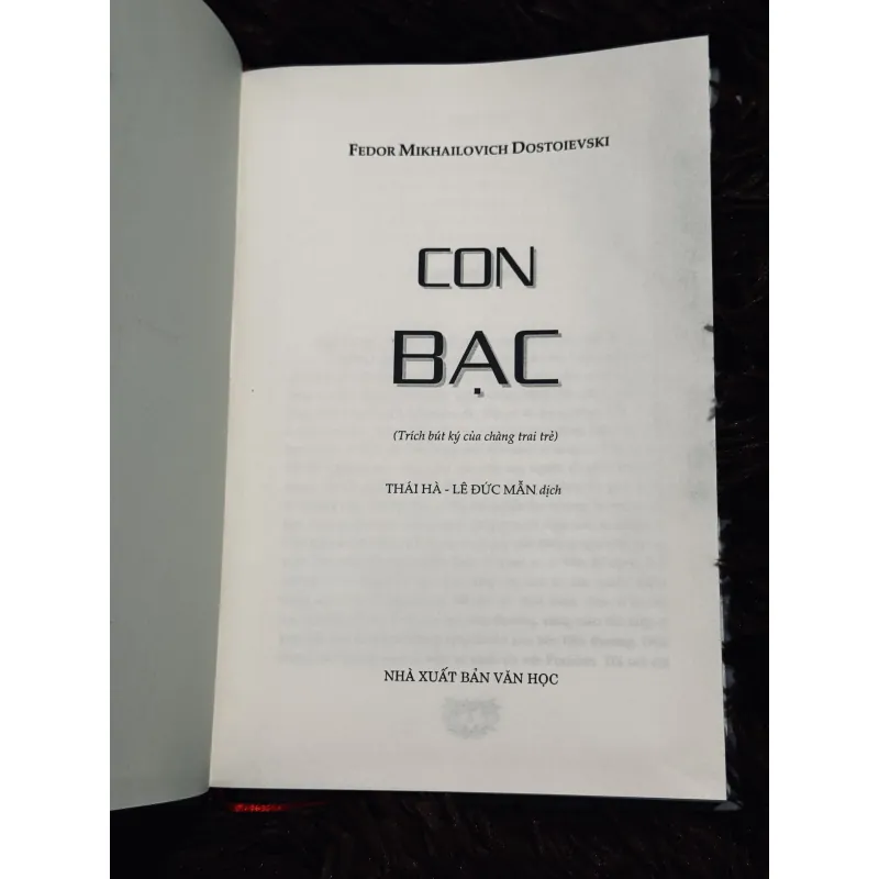 Con bạc (bìa cứng) 1001385