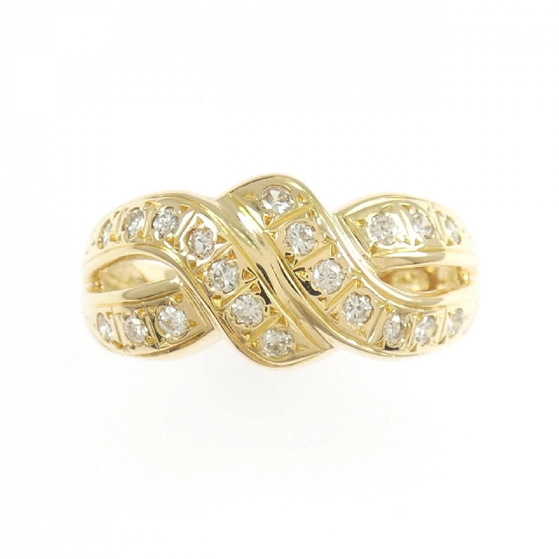 Nhẫn kim cương K18YG - Hàng hiệu Authentic 847895