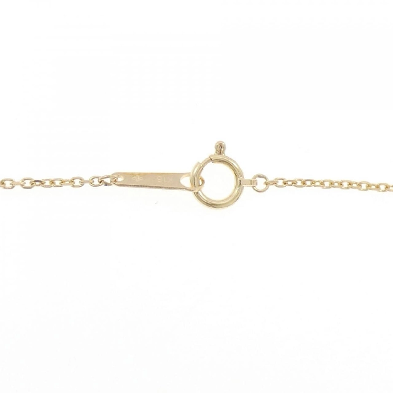 Dây chuyền kim cương hình trái tim K18YG 0.06CT - Hàng hiệu chính hãng 856876