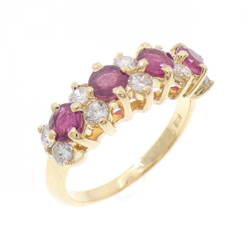 Nhẫn Ruby K18YG 0.94CT - Hàng hiệu Chính hãng 851483