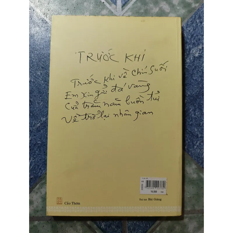 Mười hai con mắt ( Di cảo thơ ) I - Bùi Giáng 1000197