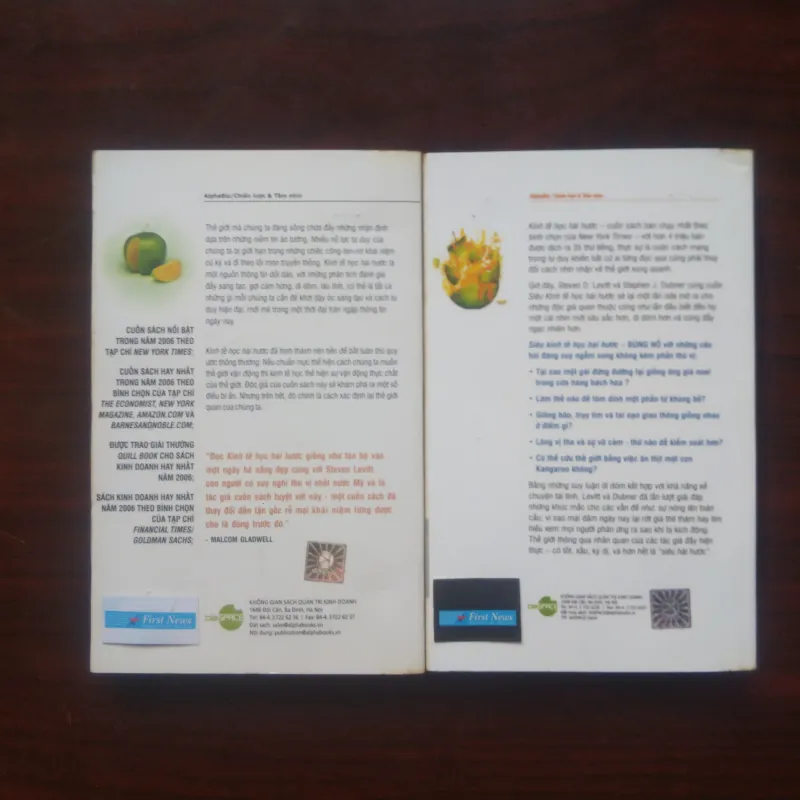 [Sách Kinh Tế] Freakonomics - Kinh Tế Học Hài Hước & Siêu Kinh Tế Học Hài Hước 991202