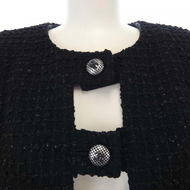 Jacket không cổ CHANEL P71842V63590 627780