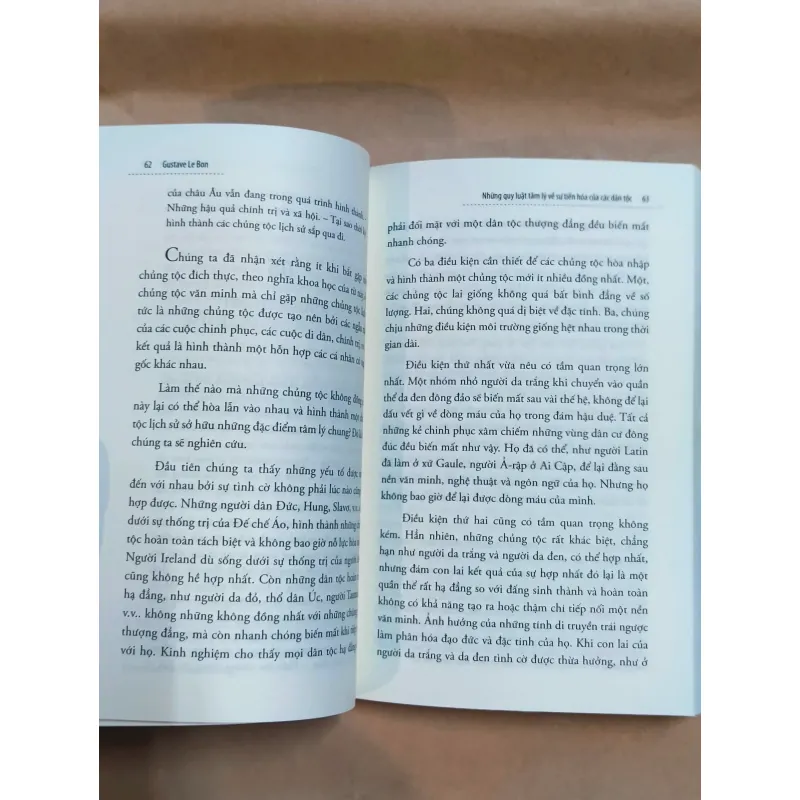 Những Quy Luật Tâm Lý Về Sự Tiến Hóa Của Các Dân Tộc	- Gustave Le Bon 993821