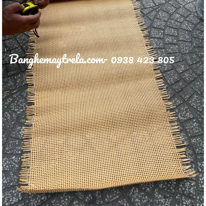 Tấm nhựa giả mây đan caro 750702