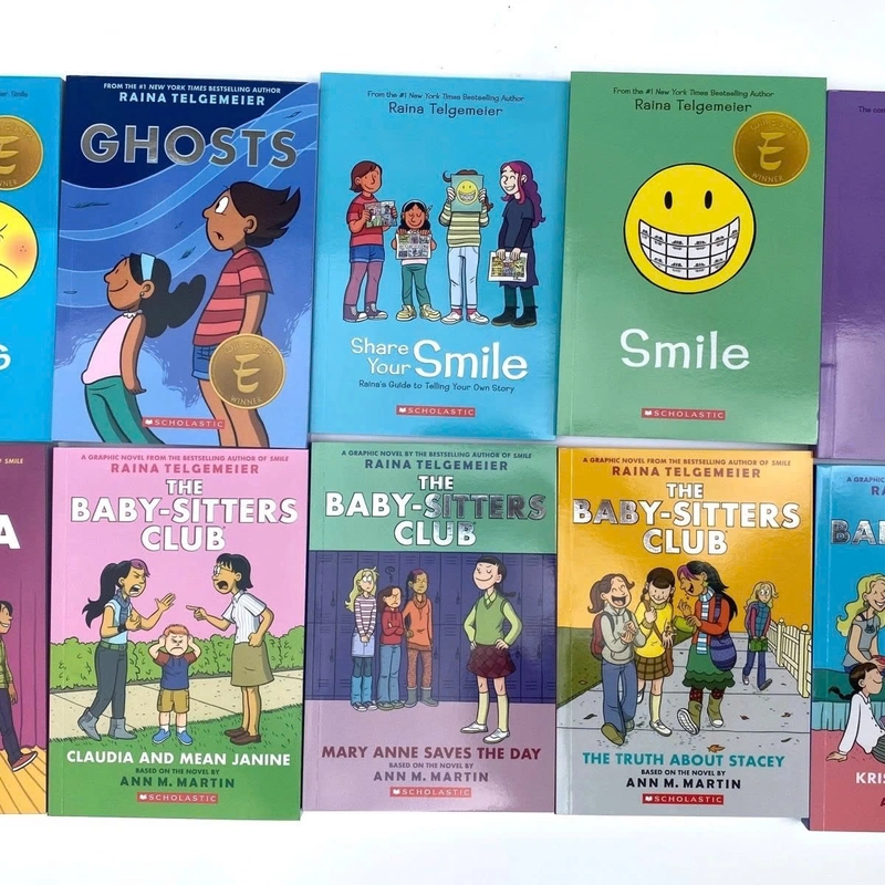 Raina Telgemeier (bộ 10 cuốn tiếng Anh) 358437