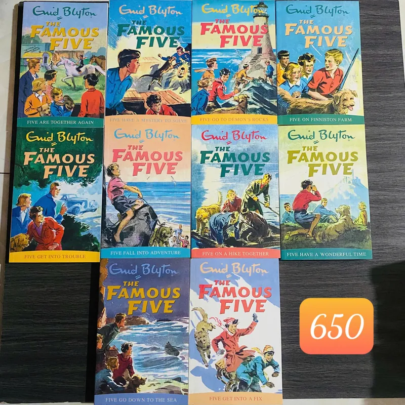 Bộ Năm lừng danh - (The Famous Five) -  Enid Blyton#HATRA 570400