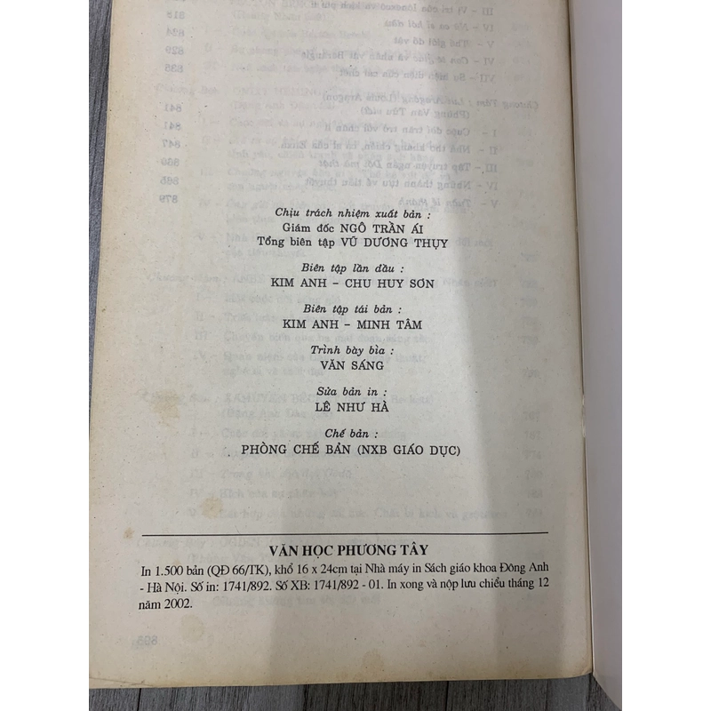 Văn học phương tây. 3b1 551590