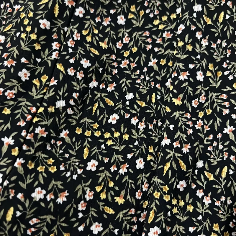 Váy voan hoa công sở 1009651