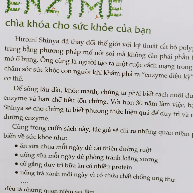 Combo Nhân Tố Enzyme - Phương Thức Sống Lành Mạnh - Trẻ Hoá - Thực Hành ( 3 Tập) 974979