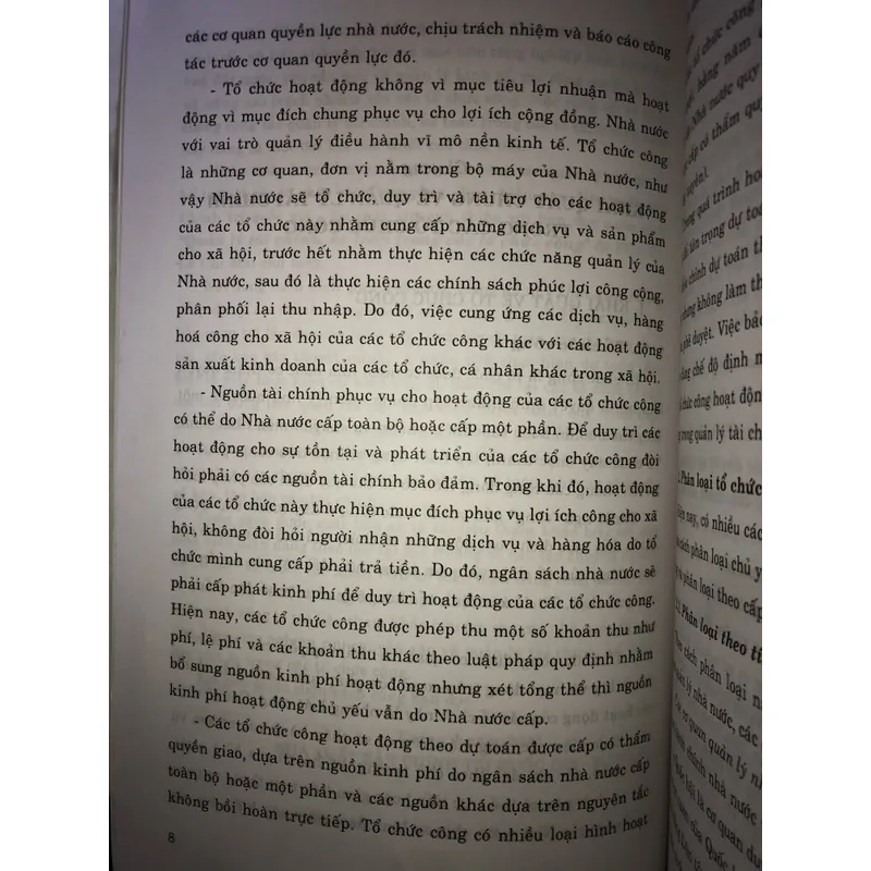 Quản lý tài chính, kế toán trong các tổ chức công 708781