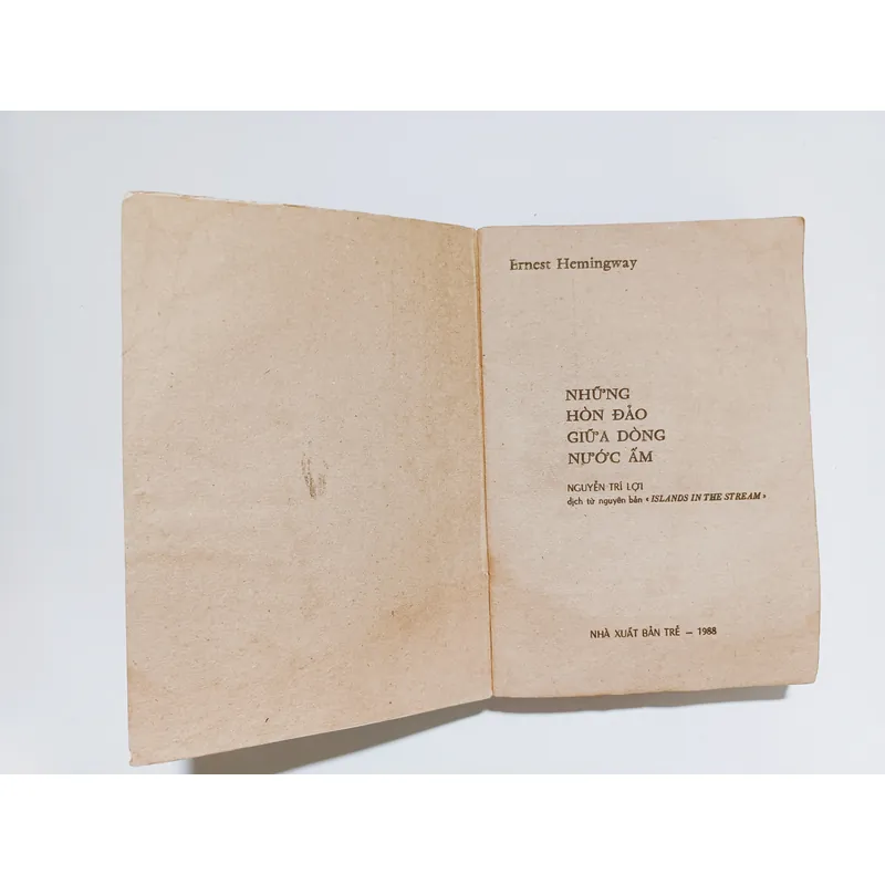 Những Hòn Đảo Giữa Dòng Nước Ấm - Ernest Hemingway 736246