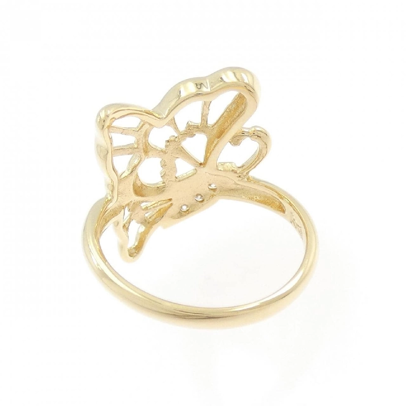 Nhẫn kim cương bướm Ginza Tanaka 0.03CT - Hàng hiệu Authentic 838102