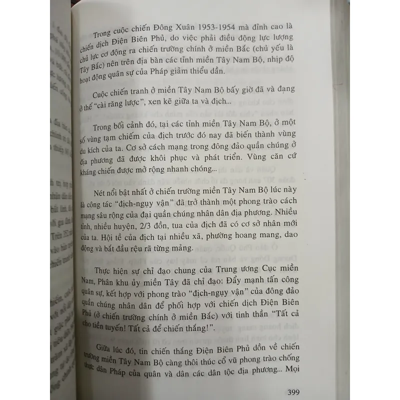 CHIẾN THẮNG ĐIỆN BIÊN PHỦ VÀ CHIẾN TRƯỜNG NAM BỘ 738828