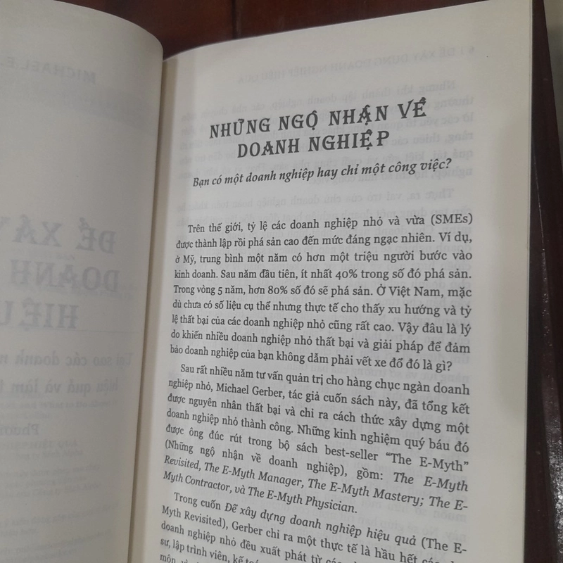 Michael E. Gerber - The E-Myth: ĐỂ XÂY DỰNG DOANH NGHIỆP HIỆU QUẢ 540686